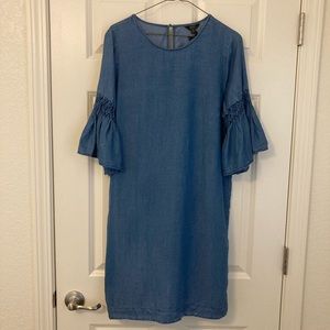 NWT 1250 C Tencel Chambray Dress